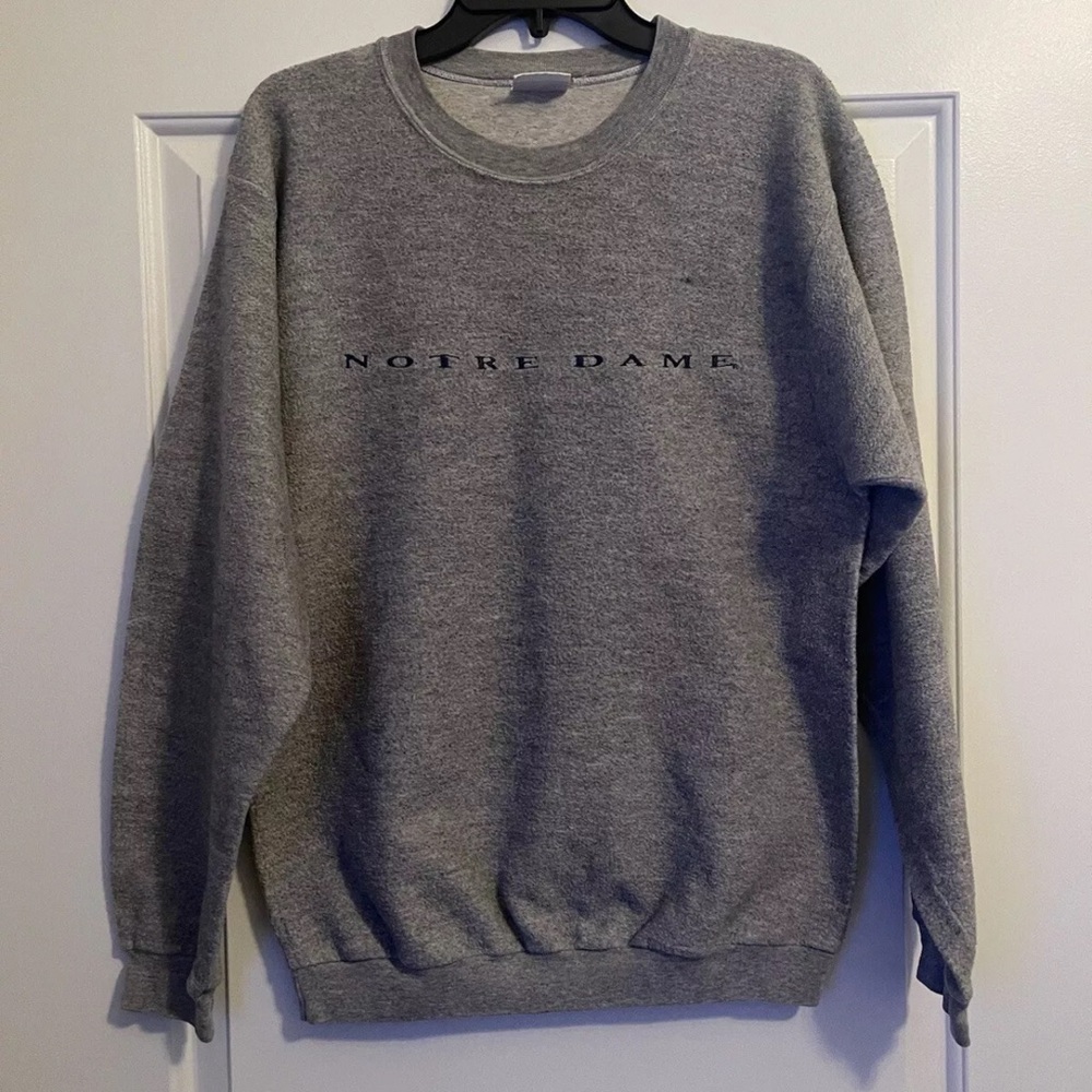 Vintage Notre Dame Olympus Crewneck Sweater